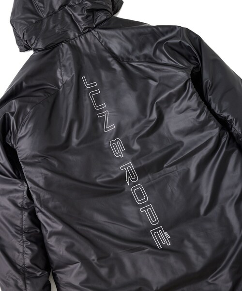 ROPE'（ロペ）の「【J'aDoRe限定】ロゴ入り中綿ベンチコート/撥水・ユニセックス（その他アウター・レディース・ブラック・M）」の20枚目の写真