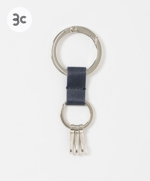 URBAN RESEARCH DOORS（アーバンリサーチドアーズ）の「commpost　キーリング（ネクタイ・メンズ・Natural/Dark/Brown/Navy・FREE）」の4枚目の写真