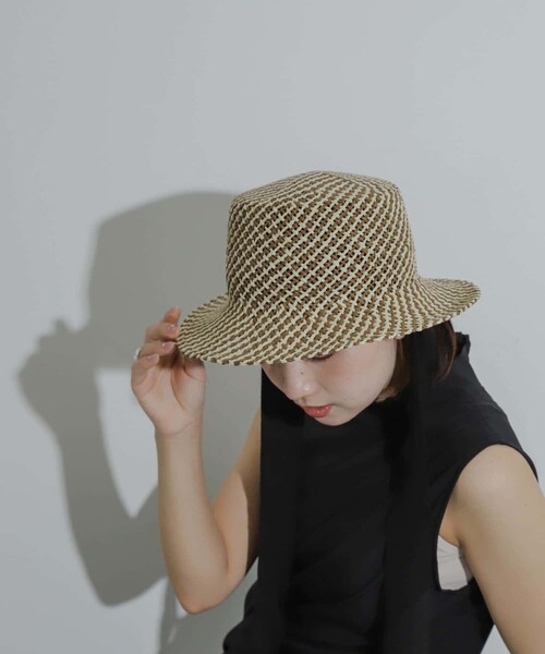 SENSE OF PLACE by URBAN RESEARCH(センスオブプレイスバイアーバンリサーチ)の「リボンツキハット(ハット・レディース・BROWN/YELLOW・one)」の20枚目の写真
