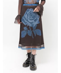 jouetie | ローズシアーミドルスカート(スカート)