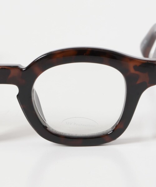 SENSE OF PLACE by URBAN RESEARCH（センスオブプレイスバイアーバンリサーチ）の「ウェリントンクリアメガネ（メガネ・メンズ・BLACK/BROWN/GREEN・one）」の13枚目の写真