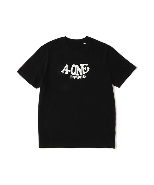 bonjour records(ボンジュールレコーズ)の「A-one Paris/エーワン・パリ A-ONE T-Shirts(Tシャツ/カットソー・レディース・ブラック・L/M/XL)」の1枚目の写真