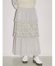 merry jenny | floralギャザーティアードスカート(スカート)