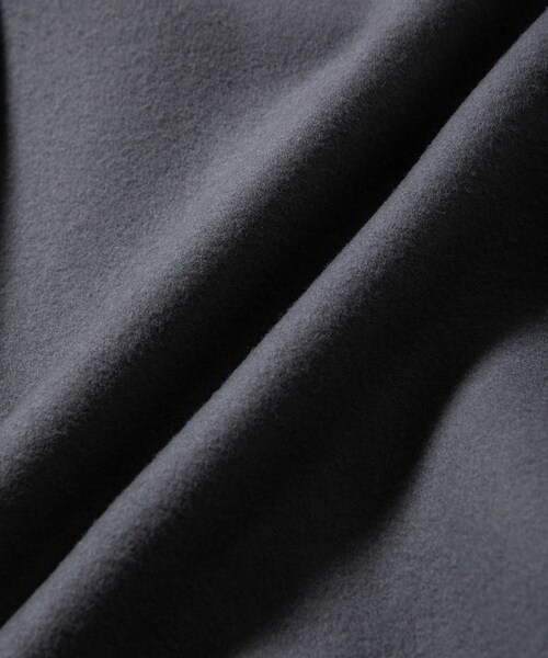 ADAM ET ROPE'（アダムエロペ）の「【AURALEE】DOUBLE CLOTH LIGHT MELTON CHESTERFIELD COAT（チェスターコート・メンズ・ダークブラウン/ブルー系・L/M/S）」の16枚目の写真