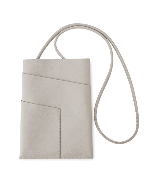 ADAM ET ROPE'（アダムエロペ）の「【NOMADIS】MERRY Petit（ショルダーバッグ・レディース・ブラック/ライトグレー/イエロー・F）」の14枚目の写真