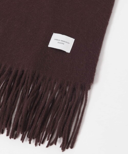 URBAN RESEARCH DOORS（アーバンリサーチドアーズ）の「しっとりカシミヤ混ストール（ストール/ショール・レディース・OFF WHITE/RED/BROWN・one）」の9枚目の写真