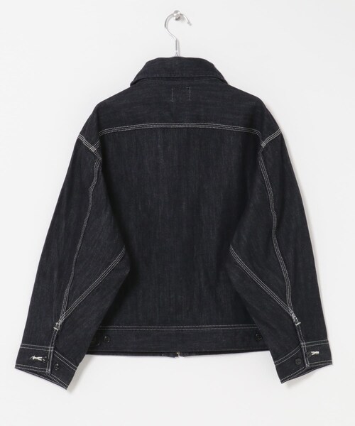 URBAN RESEARCH DOORS（アーバンリサーチドアーズ）の「『別注』Lee×DOORS　ZIPUP SHIRTS JACKET（デニムジャケット・レディース・USED/OW・M）」の8枚目の写真
