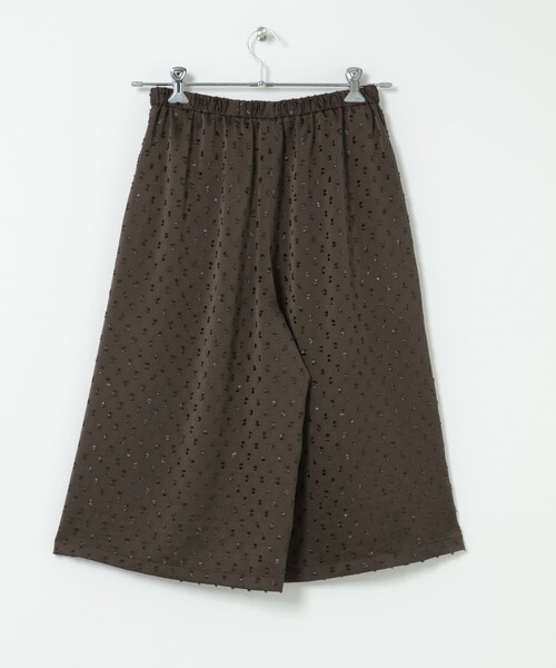 URBAN RESEARCH DOORS(アーバンリサーチドアーズ)の「mizuiro-ind SATIN JQ CULOTTE PANTS(その他パンツ・レディース・BLACK/BROWN・One)」の9枚目の写真