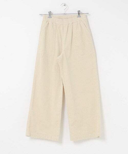 URBAN RESEARCH Sonny Label（アーバンリサーチサニーレーベル）の「コーデュロイベイカーイージーパンツ（その他パンツ・レディース・アイボリー/グレージュ/チャコール・36/38）」の12枚目の写真