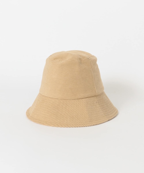URBAN RESEARCH DOORS(アーバンリサーチドアーズ)の「コーデュロイバケットハット(ハット・レディース・BLACK/L/BEIGE・-)」の10枚目の写真