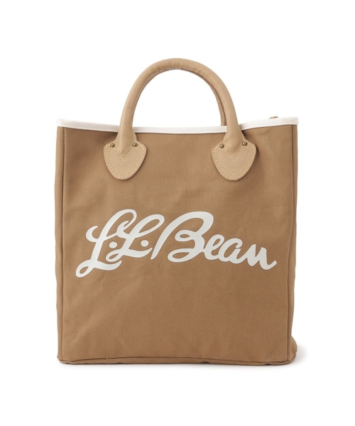 ADAM ET ROPE'(アダムエロペ)の「【J'aDoRe・店舗限定】【L.L.Bean for SALON(エル・エル・ビーン)】別注スクエアトートバッグ(トートバッグ・レディース・キナリ/ベージュ系・F)」の18枚目の写真