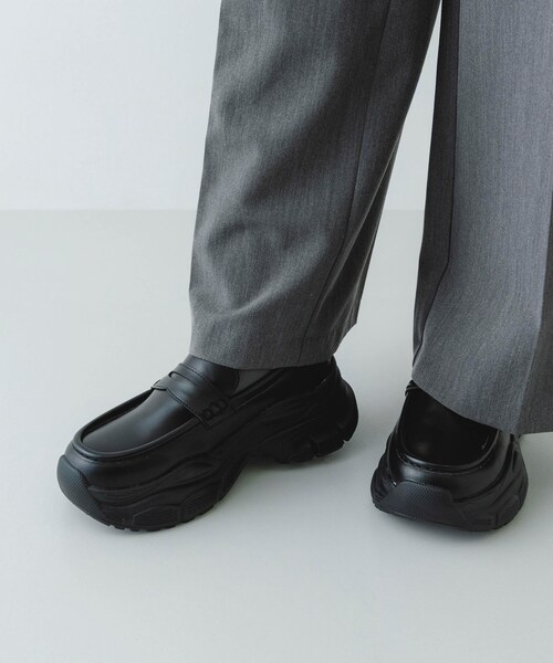 RODE SKO（ロデスコ）の「ボリュームソールローファー（ローファー・レディース・BLACK/DARK BROWN/BEIGE・36/37/38/39）」の9枚目の写真