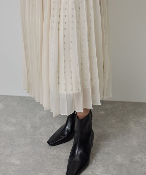 ROPE'（ロペ）の「スクエアドットプリントププリーツスカート（スカート・レディース・キナリ・36/38）」の22枚目の写真