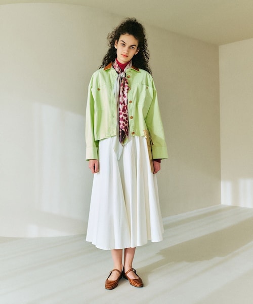 ROPE'（ロペ）の「【forteforte（フォルテ フォルテ）】ブルゾン（ブルゾン・レディース・ブラック/クリーム・F）」の17枚目の写真