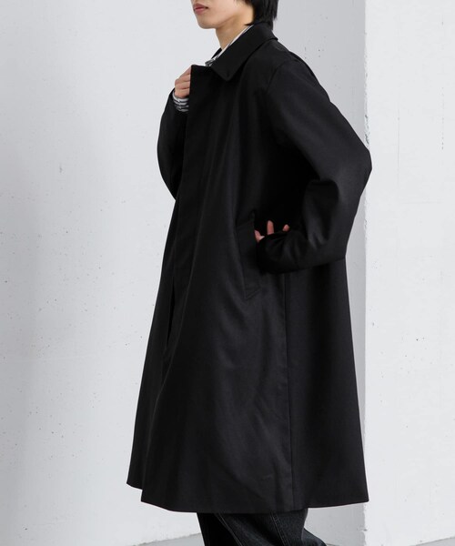 SENSE OF PLACE by URBAN RESEARCH（センスオブプレイスバイアーバンリサーチ）の「ステンカラーコート（テーラードジャケット・メンズ・BEIGE/BLACK/MINT・M/L）」の14枚目の写真
