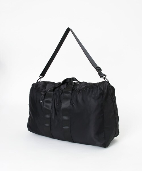 URBAN RESEARCH（アーバンリサーチ）の「『別注』LOWERCASE×URBS　パッカブルバックボストン（ボストンバッグ・メンズ・BLACK・FREE）」の6枚目の写真