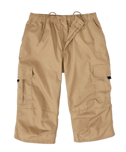 nissen（ニッセン）の「7分丈カーゴパンツ（無地）（パンツ・メンズ・ブラック/カーキ/ベージュ/チャコール・M/L/LL/3L/4L/5L）」の17枚目の写真