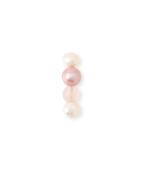 ROPE'(ロペ)の「【WEB限定】【les bonbon (ル ボンボン)】playfully pearl stud pierce PINK(ピアス(両耳用)・レディース・ピンク系・F)」の10枚目の写真