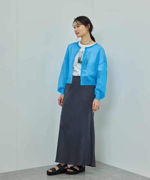 ROPE'（ロペ）の「プリントＴシャツ/イージーケア（Tシャツ/カットソー・レディース・ホワイト/ホワイト系・F）」の13枚目の写真