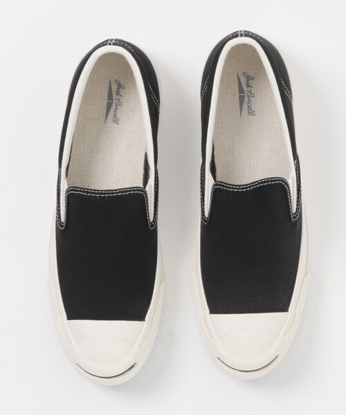 SENSE OF PLACE by URBAN RESEARCH(センスオブプレイスバイアーバンリサーチ)の「Converse JACK PURCELL CL SLIP-ON(スニーカー・メンズ・BLACK・26/27/28)」の11枚目の写真