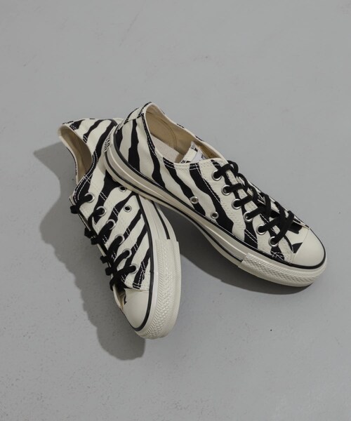 SENSE OF PLACE by URBAN RESEARCH(センスオブプレイスバイアーバンリサーチ)の「『WEB限定』CONVERSEALL ALL STAR US ZEBRA OX(スニーカー・レディース・WHITE・22.5/23.5/24.5)」の18枚目の写真