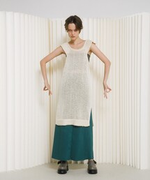 LAATO | knit frill tunic(チュニック)