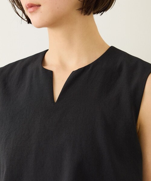 ROPE'（ロペ）の「バックオープンオールインワン/イージーケア（つなぎ/オールインワン・レディース・ブラック/ベージュ/ブルー・F）」の22枚目の写真