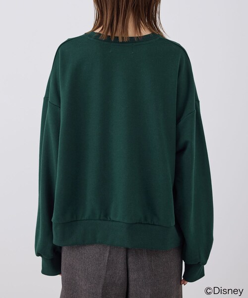 ROPE' PICNIC（ロペピクニック）の「MICKEY MOUSE/プリントスウェット（スウェット・レディース・キナリ/グリーン・38）」の22枚目の写真
