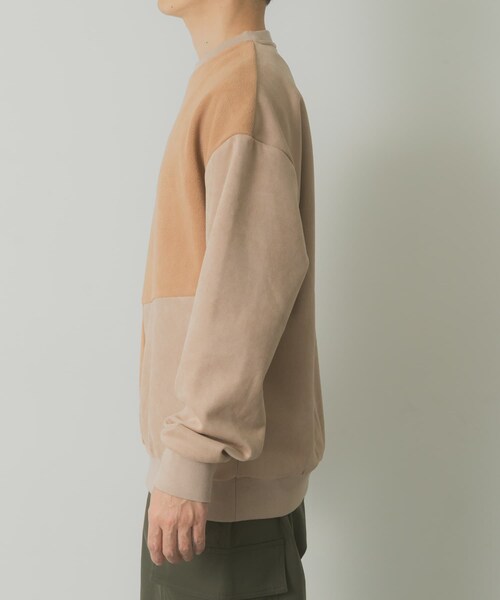 ITEMS URBANRESEARCH（アイテムズ アーバンリサーチ）の「裏フリースF.S.クレイジープルオーバー（その他トップス・メンズ・L.BEG/MOC/OLV/BLK・M/L）」の20枚目の写真