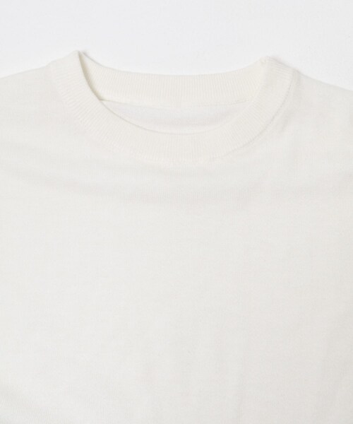 URBAN RESEARCH（アーバンリサーチ）の「STUDIO DOE　French Sleeve Knit Top（ニット/セーター・レディース・GREY/BLACK/WHITE・S）」の13枚目の写真