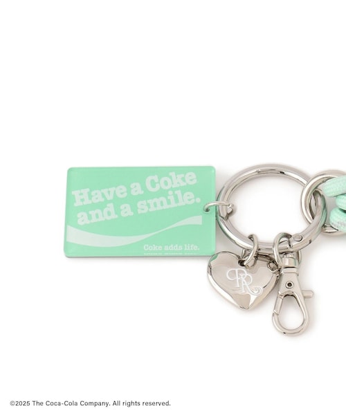 ROPE' PICNIC(ロペピクニック)の「【Coca-Cola】リバーシブルプレートカスタムチャーム(キーホルダー・レディース・ライトグリーン/レッド・F)」の9枚目の写真