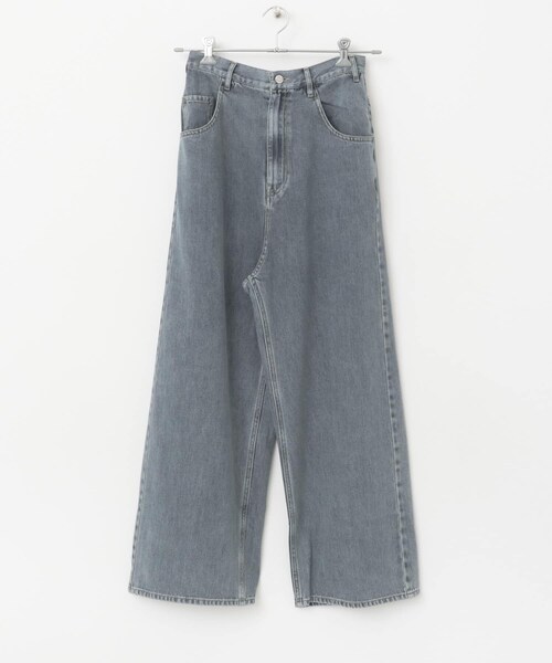 URBAN RESEARCH ROSSO（アーバンリサーチロッソ）の「CHIGNON　シンチバックデニムワイドパンツ（デニムパンツ・レディース・NAVY/BLUE・36/38）」の10枚目の写真