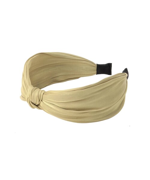 dazzlin（ダズリン）の「シャイニーカチューシャ（カチューシャ・レディース・ベージュ/グリーン/ピンク/イエロー・F）」の5枚目の写真