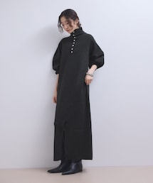ADAM ET ROPE'（アダムエロペ）の「【WEB限定】2WAYニットポロワンピース（ワンピース・レディース）」