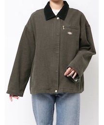 Ungrid（アングリッド）の「Dickies別注 バイカラーブルゾン（ブルゾン）」