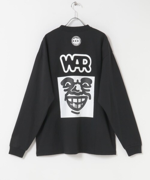 URBAN RESEARCH（アーバンリサーチ）の「CITY COUNTRY CITY　CCC×WAR＿COTTON L/S T（Tシャツ/カットソー・メンズ・BLK/WHT/WHT/BLK/WHT/BLU・L/XL）」の17枚目の写真