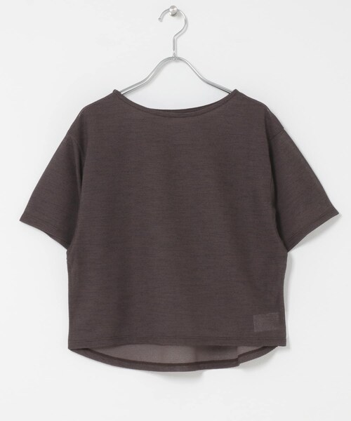 URBAN RESEARCH ROSSO（アーバンリサーチロッソ）の「スリットスリーブカラミカットソー（Tシャツ/カットソー・レディース・BROWN/IVORY/SAX・Free）」の17枚目の写真