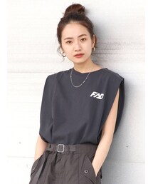 Ungrid | ロゴルーズタンクトップ(タンクトップ)