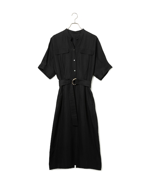 ROPE'（ロペ）の「スキッパーIラインワンピース（ワンピース・レディース・ブラック/ベージュ・36/38）」の20枚目の写真