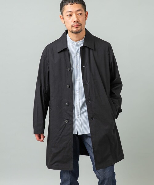 URBAN RESEARCH ROSSO（アーバンリサーチロッソ）の「『撥水』タイプライタースプリングコート（ステンカラーコート・メンズ・BLACK/D/NAVY/BLUE/GRAY/BEIGE/KHAKI・S/M/L/XL）」の13枚目の写真