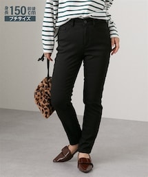 nissen | 小さいサイズ　裏フリースツイルストレッチスキニーパンツ(選べる２レングス)　低身長さん・小柄女性(パンツ)