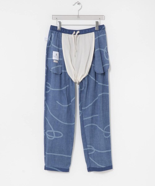 URBAN RESEARCH(アーバンリサーチ)の「SENTO-GRASHI 「ゆ」 pants (Tapered)(その他パンツ・メンズ・BRN×Y.BRN/BLU×L.BLU・M/L/L/XL)」の13枚目の写真