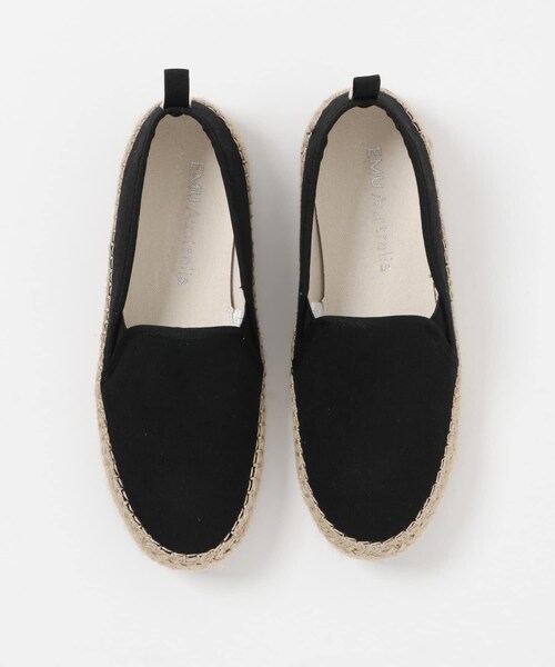 URBAN RESEARCH DOORS(アーバンリサーチドアーズ)の「EMU GUM ORGANIC(スリッポン・レディース・BLACK・23/24/25)」の6枚目の写真