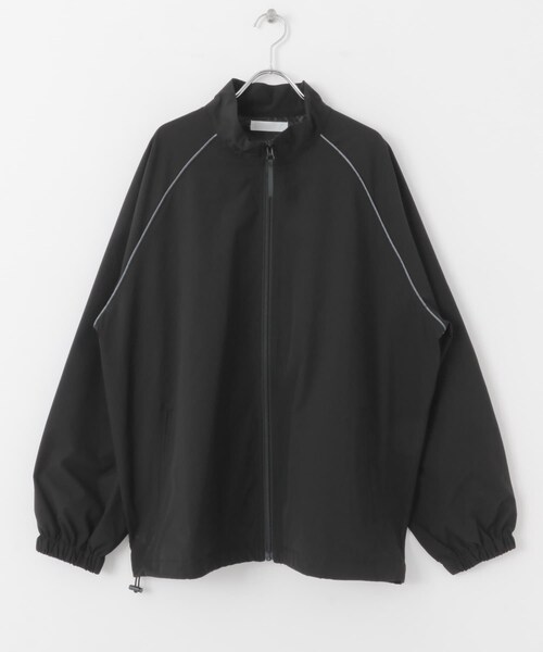 SENSE OF PLACE by URBAN RESEARCH（センスオブプレイスバイアーバンリサーチ）の「『セットアップ対応』パイピングスタンドブルゾン（ブルゾン・メンズ・BURGUNDY/BLACK/BEIGE・M/L）」の13枚目の写真