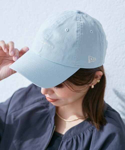 ROPE' PICNIC（ロペピクニック）の「【NEW ERA(R)/ニューエラ別注】Casual Classic  logo cap（キャップ・レディース・ブラック/キナリ/サックス・F）」の11枚目の写真