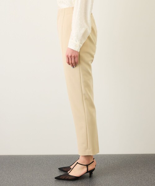 ROPE'（ロペ）の「ダブルクロスストレッチペンシルパンツ/接触冷感・イージーケア・セットアップ対応（その他パンツ・レディース・ブラック/ベージュ・36/38）」の20枚目の写真