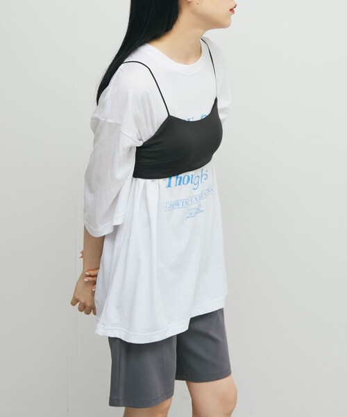 KBF（ケイビーエフ）の「シャーリングブラトップ（ブラジャー・レディース・IVORY/BLACK・one）」の18枚目の写真