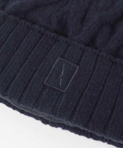 THE GOODLAND MARKET（ザグッドランドマーケット）の「AIGLE　ケーブルニットビーニー（ニットキャップ/ビーニー・レディース・SABLE/EMPIRE/POPPY・one）」の11枚目の写真
