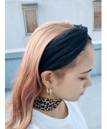 GYDA | スラブワイドヘアバンド(ヘアバンド)