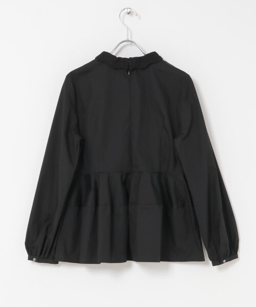 URBAN RESEARCH ROSSO（アーバンリサーチロッソ）の「レース襟付きペプラムフォルムブラウス（シャツ/ブラウス・レディース・WHITE/BLACK・Free）」の8枚目の写真